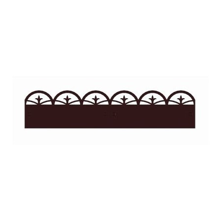 Panacea Productsrp 8x36 BLK Border Edging 83644